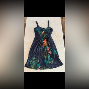 Soma Floral Dress Womens M NWT